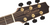 Takamine solid spruce top acoustic guitar natural gloss