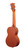 Mahalo Pearl Series Soprano Ukulele with Solid Sitka Spruce Top | Back
