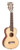 Mahalo Pearl Series Concert Ukulele - Transparent Black Satin