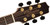 Takamine G90 Series Left-Handed Dreadnought Acoustic Electric Guitar Natural Gloss