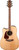 Takamine G90 Series Left-Handed Dreadnought Acoustic Electric Guitar Natural Gloss