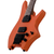 HILS HN5 headless electric guitar with roasted maple neck, mahogany body and Alchemy tremolo system.