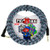 Pig Hog Instrument Cable 20ft Right Angle -  Blue Graffiti