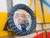 Pig Hog Instrument Cable 20ft Right Angle - Orange Graffiti