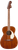 Fender California Standard Monterey E acoustic-electric guitar in Natural Sapele with Fender six-in-line headstock.