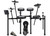 Roland TD-07DMK2 V-Drums five-piece electronic drum kit with PD-10H snare, PD-8H tom pads, CY-5 cymbals and KD-10 kick pad.