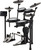 Roland TD-07KV2 five-piece electronic drum kit with 10-inch snare and floor tom, two crash cymbals, TD-07 module and KD-10 kick pad.