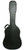MBT black wooden dreadnought acoustic guitar hard case with chrome hardware, suitable for standard acoustic guitars and Takamine GD30 Series 12-string guitars.