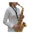 NECK STRAP SAX STANDARD SNAP HOOK BG Frank Bichon