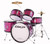 DRUM KIT 5PC JUNIOR OUTFIT WINE RED Dxp