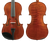 Enrico Student Extra Violin Outfit - 3/4 Size - front and back