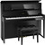 LX708 PureAcoustic Digital Piano - Polished Ebony