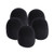 MICROPHONE WINDSCREENS BLACK FOAM 5PK