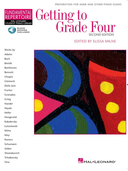 Hal Leonard Strudent Piano Library | Getting To Grade Four Book/OLA 2nd Edition