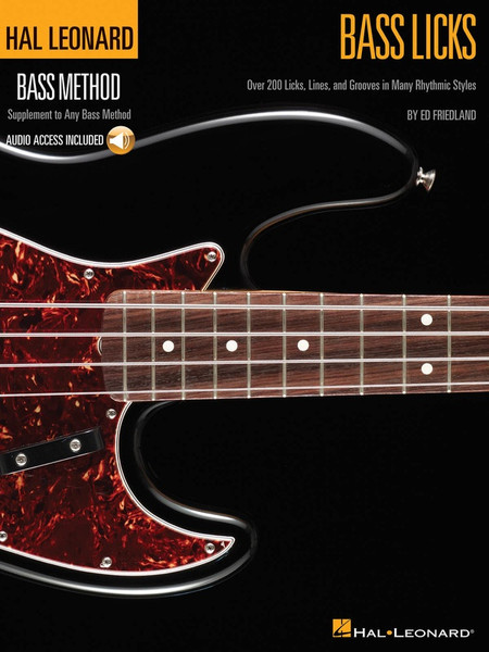 Hal Leonard Bass Method | Bass Licks | Book/OLA