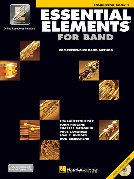 Essential Elements For Band - Conductor Book 1