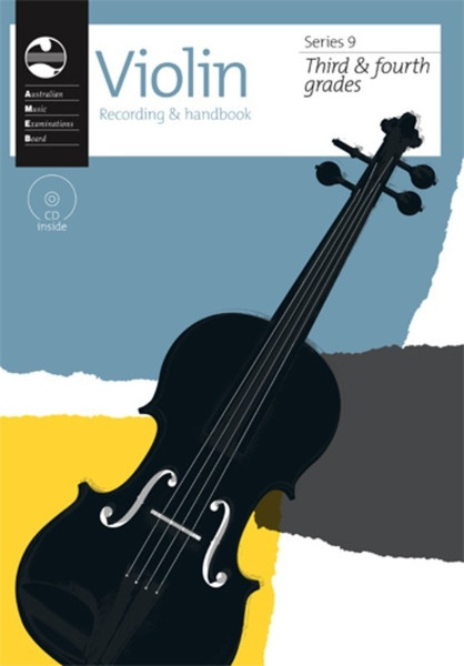 AMEB Violin - Recording and Handbook Series 9 Grades 3-4`