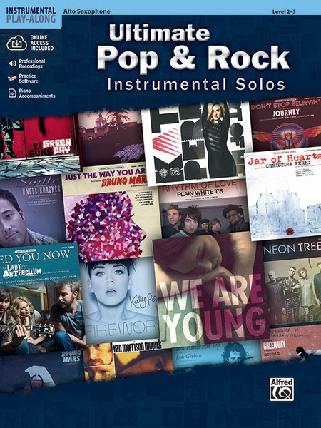 Instrumental Play-Along: Ultimate Pop & Rock Instrumental Solos - Alto Saxophone