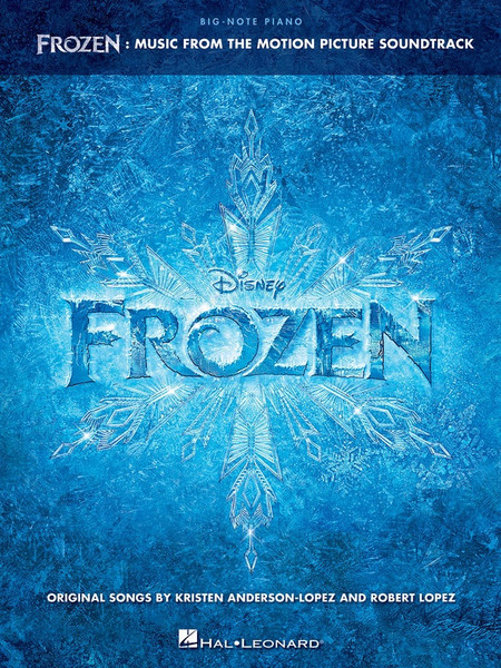 FROZEN FROM MOTION PICTURE BIG NOTE PIAN
