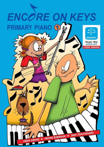 Encore On Keys Primary Piano Lev 1 Book/OLA/Flash Cards
