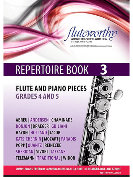 Fluteworthy Repertoire Book 3 for Flute & Piano