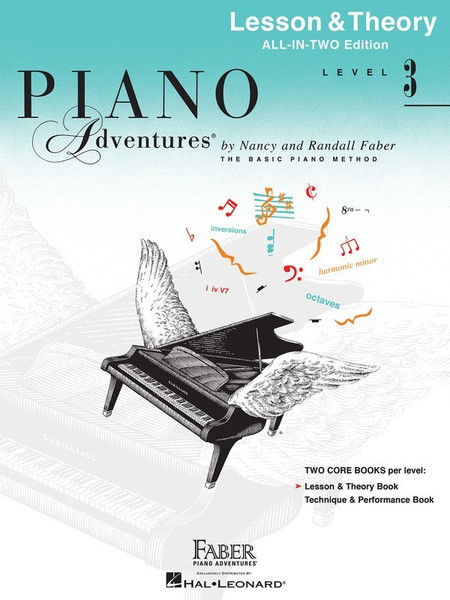 Faber Piano Adventures All-In-Two Level 2 Theory and Lesson Book
