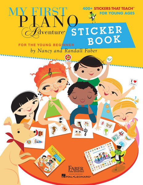 My First Piano Adventure | Sticker Book