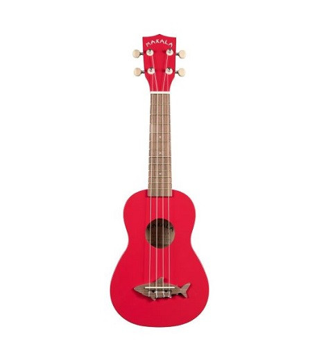 Makala Shark Soprano Ukulele - Red (MK-SS/RED)