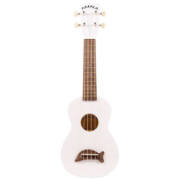 Dolphin Soprano Ukulele - Pearl White