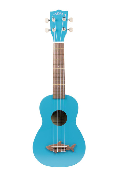Kala Makala Shark Soprano Ukulele - Blue (MK-SS/BLU)