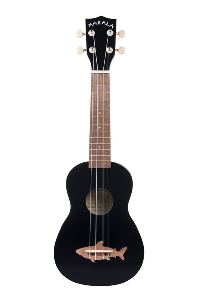 Kala Makala Shark Soprano Ukulele - Black (MK-SS/BLK)