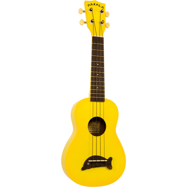 Kala Makala Soprano Dolphin Ukulele -Yellow