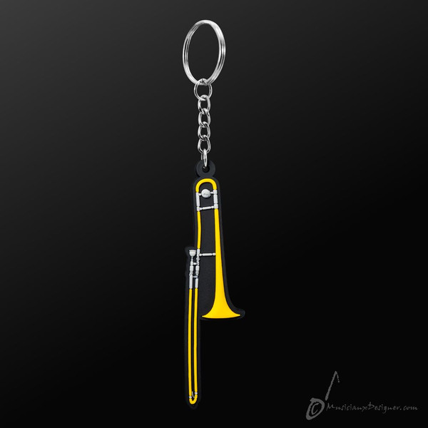 KEY CHAIN TROMBONE Musician Designer