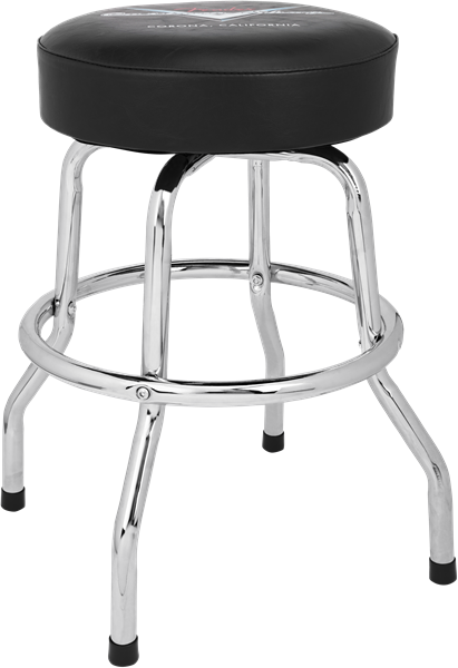 24" CUSTOM SHOP LOGO BARSTOOL FRONT