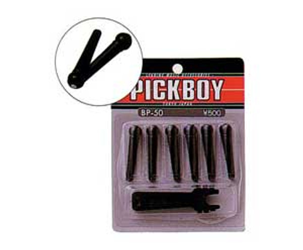 BRIDGE PIN SET - BLACK Pickboy