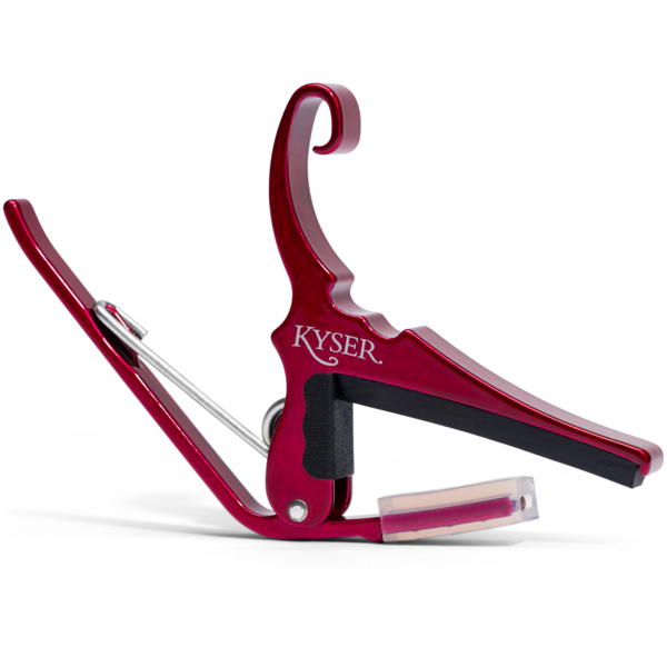 Quick-Change Acoustic Guitar Capo - Red Kyser