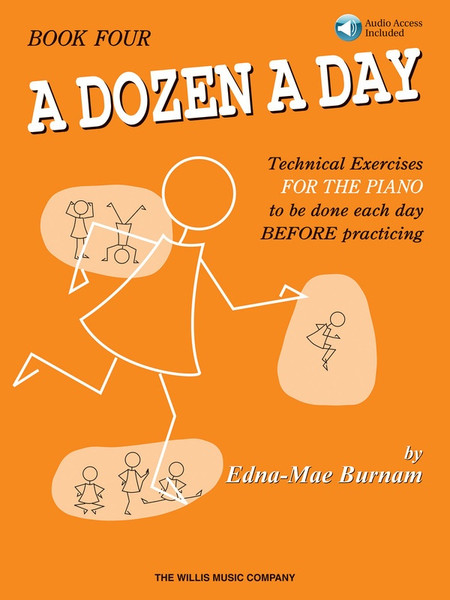 A Dozen A Day Book 4 Book with online audio