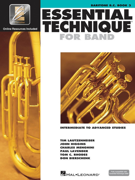 Essential Technique For Band Book3 Baritone Bc Eei