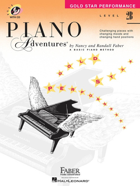 Piano Adventures Gold Star Performance Level 2B Book/OLA