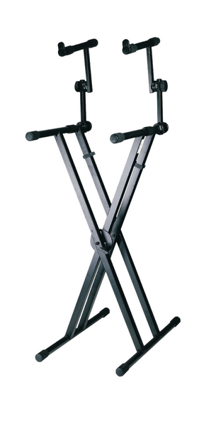 Armour KSD98D Double-Tier Keyboard Stand – Black | Mall Music Sydney Music Store Best
