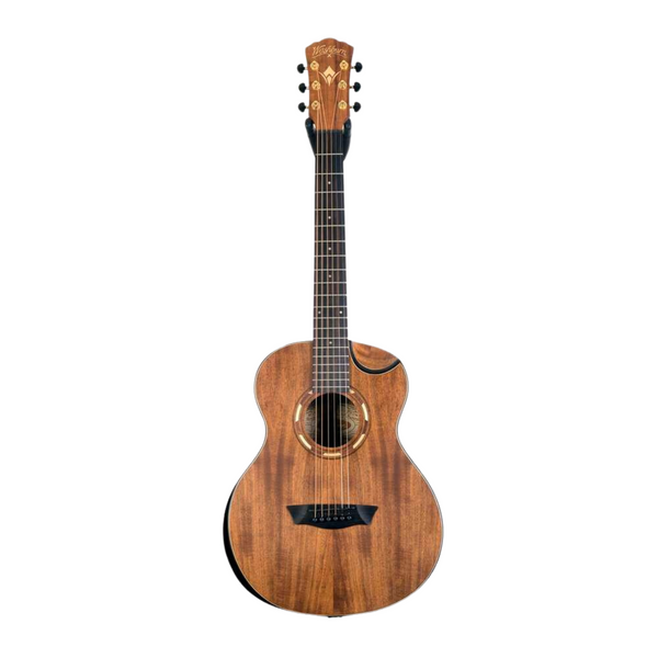 Washburn Comfort G-Mini Traveler Acoustic Guitar - Koa