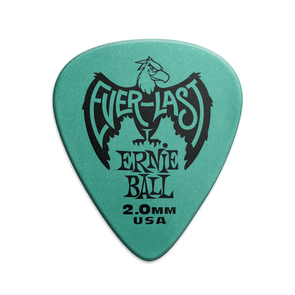Ernie Ball Everlast Picks 2.0mm - 12 Pack
