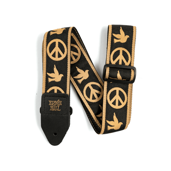 Ernie Ball Peace Love Dove Jacquard Strap