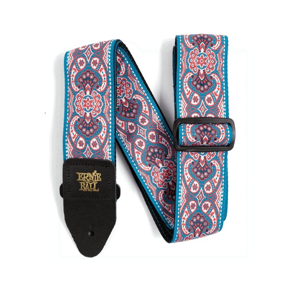 Ernie Ball Jacquard Guitar Strap - Pink Paisley
