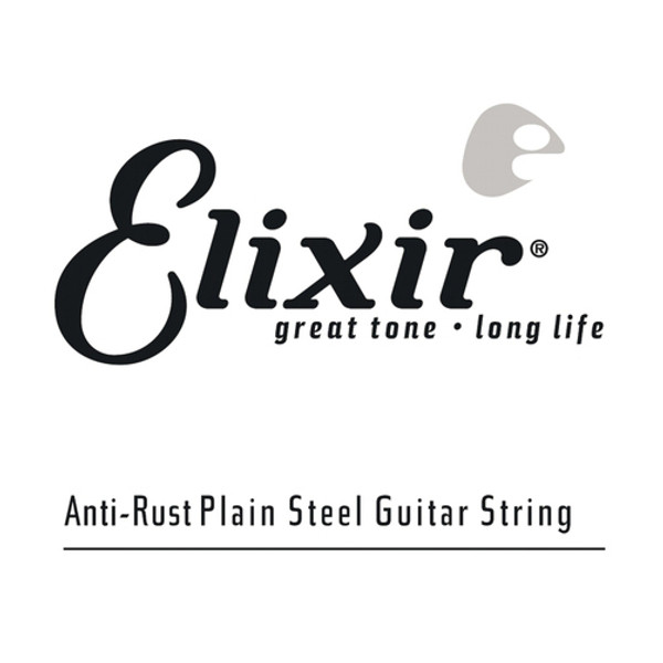 Elixir 13012 Anti-Rust Plain Steel Single String 0.012