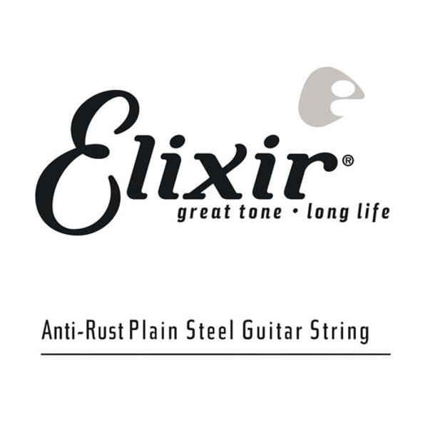 Elixir 13013 Anti-Rust Plain Steel Single String 0.013