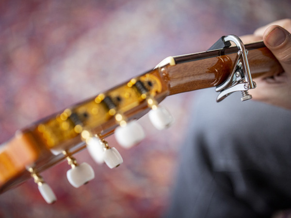 Shubb C2 Standard Nylon String Guitar Capo - Polished Nickel