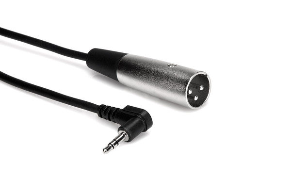 Cable XLR3M - 3.5mm TRS RA 1Ft