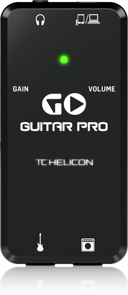 TC Helicon GO GUITAR Pro Guitar Audio Interface for Mobile
