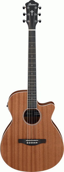 Ibanez | AEG7MH Acoustic-Electric Guitar - Open Pore Natural Front
